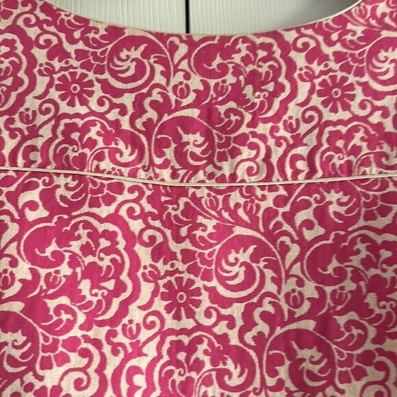 Lily Pulitzer Women’s Daytime Party Pink & Cream Tank Sheath Dress Size 4 - Picture 2 of 6